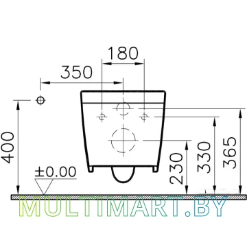 Унитаз Vitra T4 4464B003-0075 картинка 4